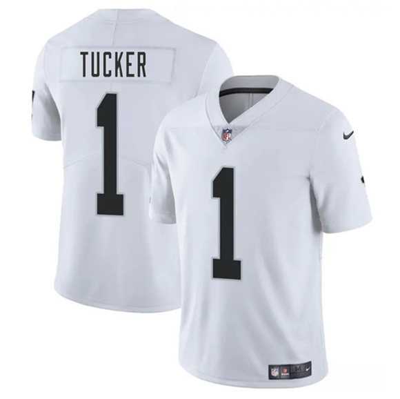 Men & Women & Youth Las Vegas Raiders #1 Tre Tucker White 2025 Vapor Stitched Jersey,We sell and wholesale Men & Women & Youth Las Vegas Raiders #1 Tre Tucker White 2025 Vapor Stitched Jersey on line form chian!
